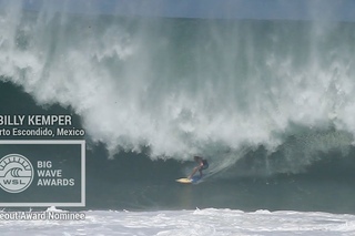 Billy Kemper at Puerto - 2015 Wipeout Award Nominee - WSL Big Wave Awards