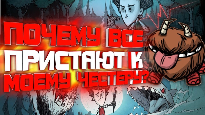 Почему к моему честеру все пристают , Выживание в Dont starve Reign