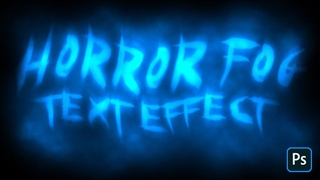 Photoshop: How to Create Atmospheric, Horror Text.