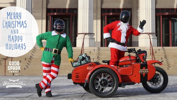 Santas New Sidecar Christmas