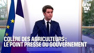 Colre des agriculteurs: l'intgralit de la confrence de presse du gouvernement