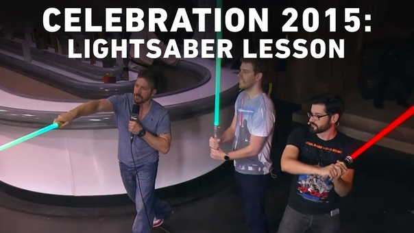 Ray Park Lightsaber Lesson Star Wars Celebration