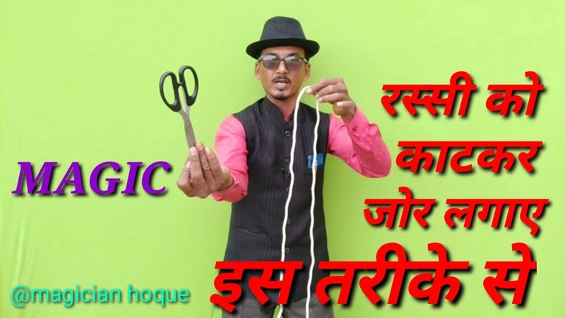 Watch this video stage show real rope magic trick. (magician
