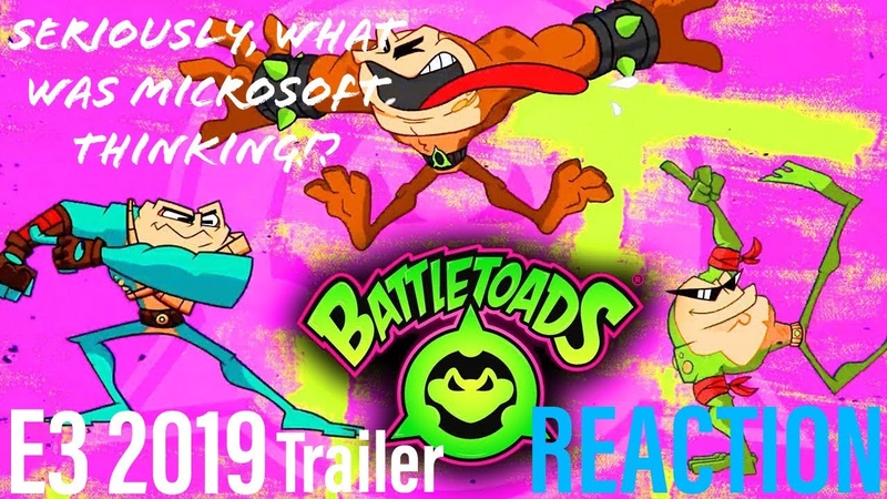 WHAT THE CRAP Battletoads E3 19 Trailer