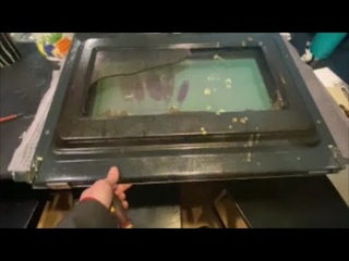 Whirlpool oven - Door glass replacement and/or inside door cleaning