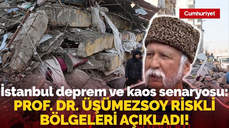 Prof. Dr. Şener Üşümezsoy uyardı İstanbulda bu bölgeler riskli 7, 5