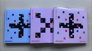 Unboxing TXT  3rd Mini Album Minisode 1: Blue Hour (R, AR & VR Ver.)