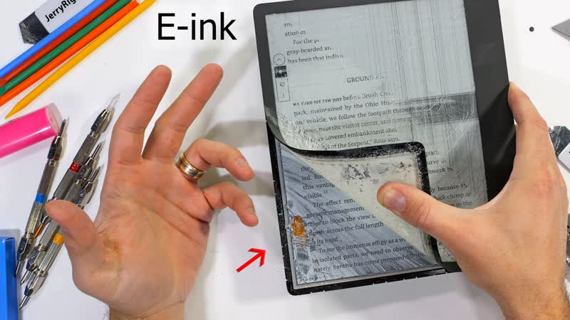 The Secret behind E ink Displays Durability