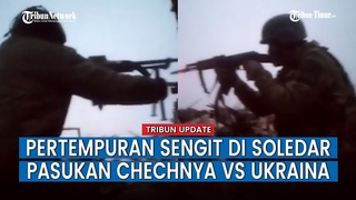 FULL Pertempuran di Soledar, Bikin Merinding, Pasukan Muslim Chechnya Tembaki Tentara Ukraina