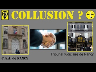 Plainte pour Dni de justice contre un juge de la CAA de Nancy : suites.