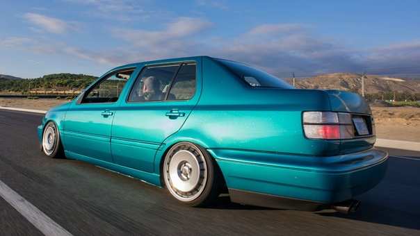 Slammed 1994 VW MK3 Jetta Review Air Ride, Notched frame, so