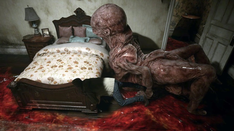 Resident Evil 8 Village How did the Baby Monster Eat Ethan (3rd Person