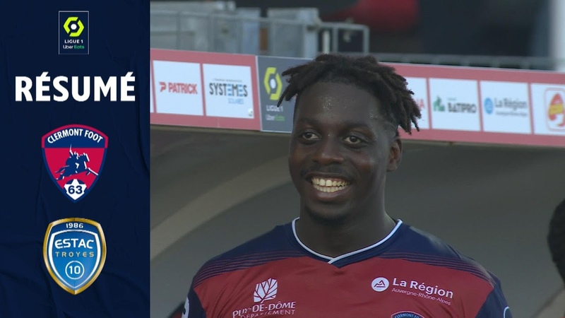 CLERMONT FOOT 63 ESTAC TROYES (2 0) Résumé ( CF63 ESTAC), 2021