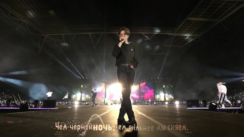 MV BTS Mikrokosmos ( BTS WORLD TOUR LOVE YOURSELF: SPEAK YOURSELF) (rus