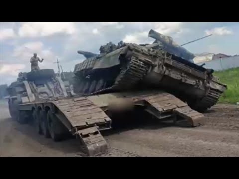 Tank Arrives On The Overpass, One Roller Isn t Enough, The Running Gear Cant Cope With The