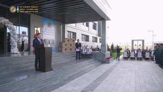 Ichki ishlar vaziri Toshkent viloyati IIBB yangi maʼmuriy binosi ochilish marosimida ishtirok etdi