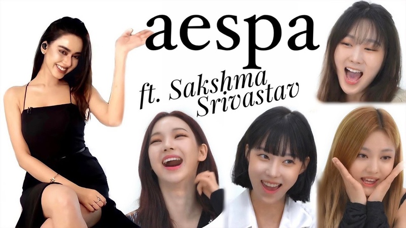 K Pop aespa ft. Sakshma Srivastav, Indian Interview, E NOW,
