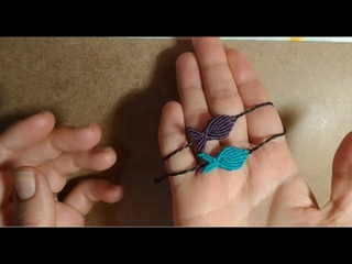 Macrame Fish Bracelet Tutorial / DIY