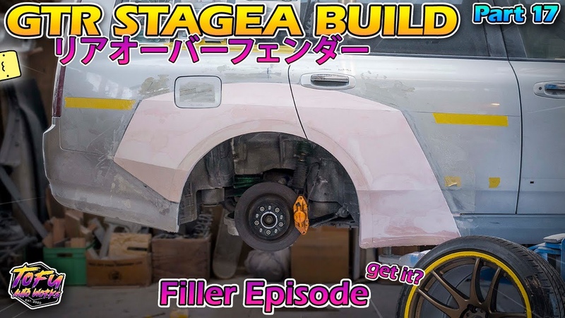 Working on the Rear Fenders. Sta GTR build: Part