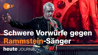 heute journal vom  Vorwürfe gegen Rammstein, Kachowka-Staudamm bei Cherson, Oder-Konferenz