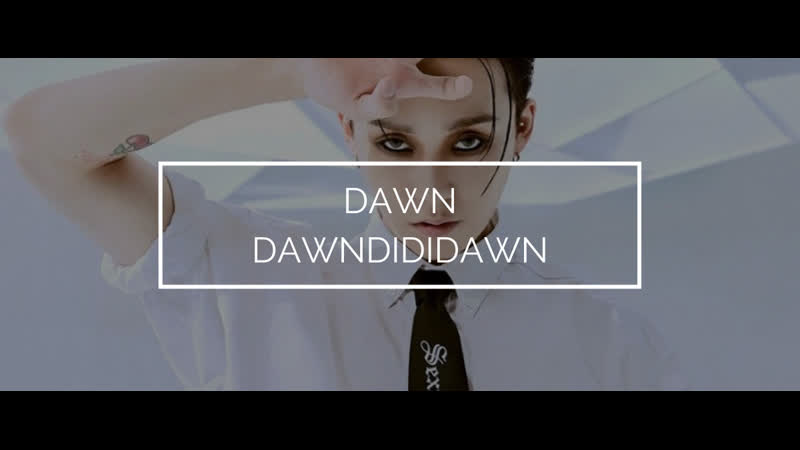 КАРАОКЕ DAWN DAWNDIDIDAWN ( Feat. Jessi) рус.