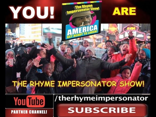 The Rhyme Impersonator Show Back