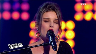 The Voice 2013 | Angelina Wismes VS Fanny Leeb - L'aigle noir (Barbara) | Battle