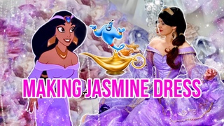 Making Princess Jasmine Purple dress | by Yaffie Dreams Aleks Ponomareva
