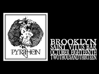 Pyrrhon - Invisible Oranges CMJ Showcase (Saint Vitus 2013)