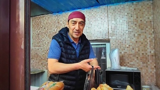 . Дагестан. Город Хасавюрт. Шаурма в тандыре возле базара... @Zaur_Devetov