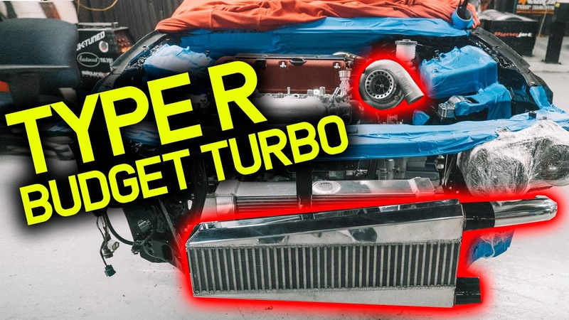 600 HP Integra K20 Type R Swap Gets A BUDGET Turbo