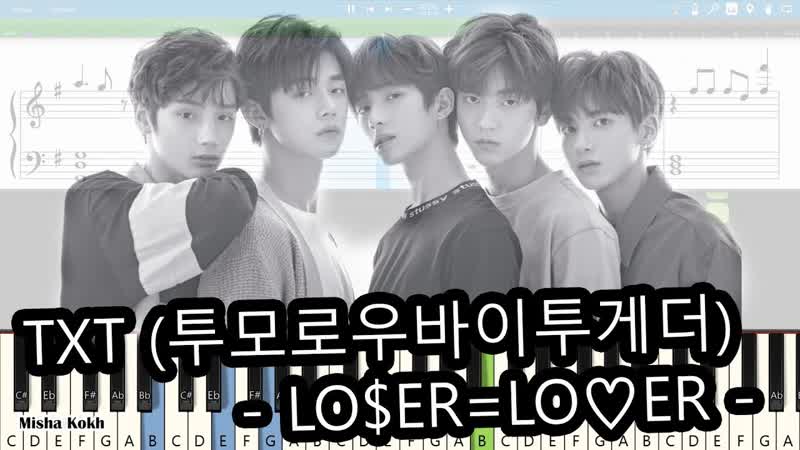 TXT (투모로우바이투게더) LO ER LO ER Piano Tutorial, Sheets, MIDI