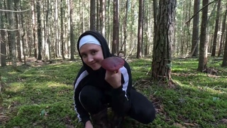 Часть 1. Школа грибника | Впервые в лесу | Эмоции через край