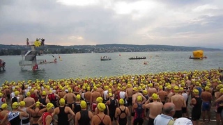 Ironman Switzerland Zürich 2013 - Swim start
