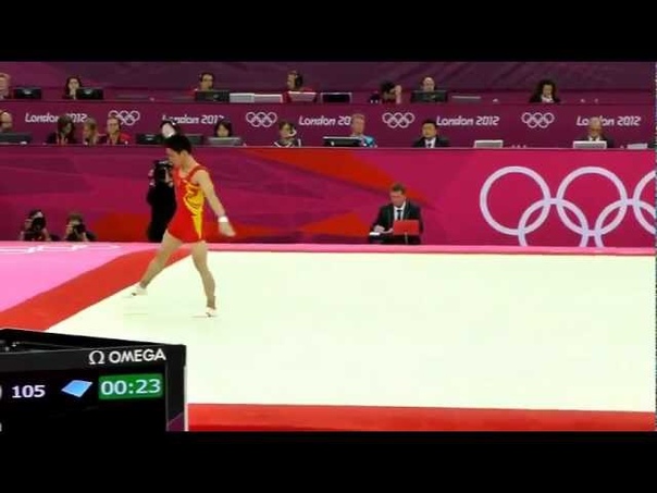 Zou Kai Floor Mens Team Gymnastics Final, 2012