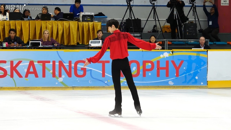 4 K60p 2018 ISU CS Asian Trophy ( DAY4) Senior Men, 07 박성훈 Sunghoon PARK ( KOR)
