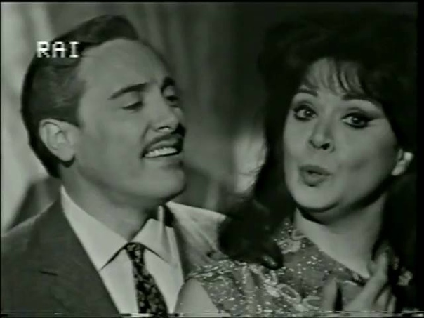 F. Lehar: La Fedora Allegra, Act 2 : Duetto, Mario Del Monaco and Gianna Galli ( Napoli,