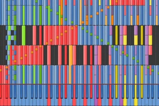 Black MIDI Synthesia  Cres - End Time (BMS) 133,337 notes ~ Tikronix