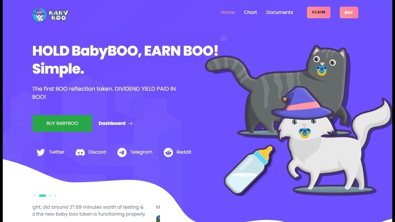 Baby Boo The Next Evolution of a Yield generating Token on the Fantom You