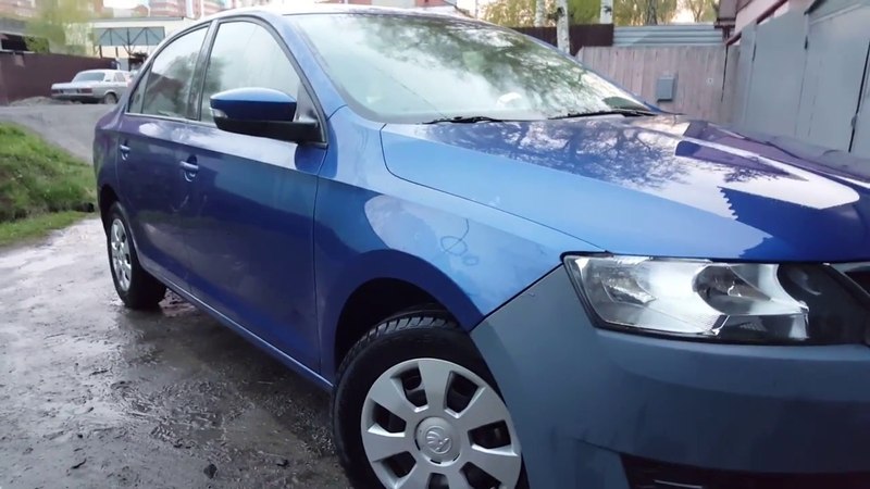 Жидкое стекло. Skoda Rapid 2018. Часть 2 , Liquid glass part