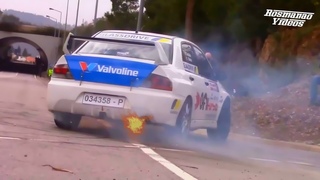 Mitsubishi EVO | Sideways & Anti-Lag Rally SOUND | Full HD