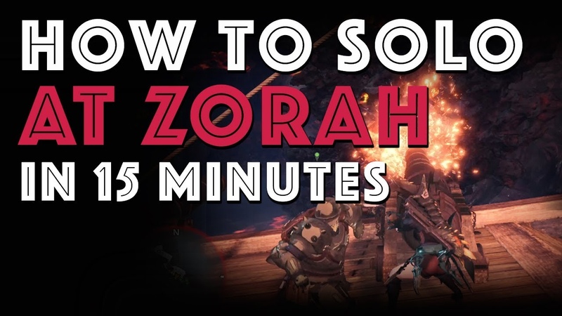 How to Solo Arch Tempered Zorah Magdaros in 15 minutes (