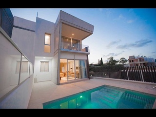 Semidetached Villas with sea views in Lomas de Cabo Roig, Orihuela Costa
