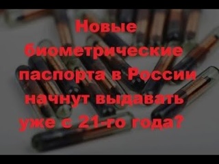 Новые биометрические паспорта в России начнут выдавать уже с 21-го года?