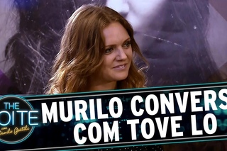 The Noite (22/09/15) - Murilo Couto entrevista a cantora Tove Lo