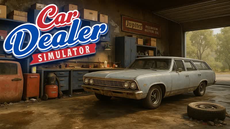 СТАЛ ПЕРЕКУПОМ Car Dealer Simulator,