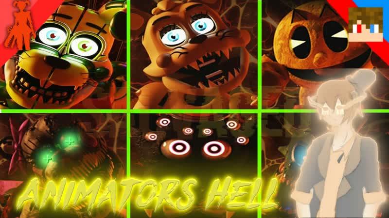 Tihonsyah Animators Hell ALL JUMPSCARES VOICE LINES