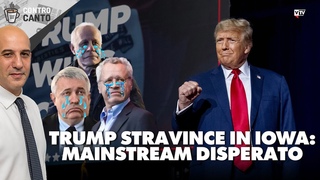 Trump stravince in Iowa: mainstream disperato - Il Controcanto - Rassegna stampa del 16 Gennaio 2024