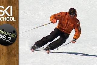 Carving - How to Carve on Skis - Advanced Ski Lesson #6.2