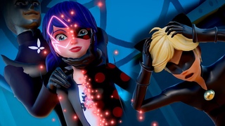 Miraculous Ladybug Marinette transforms into Miss Fortune (animation) akumatized / Antibug